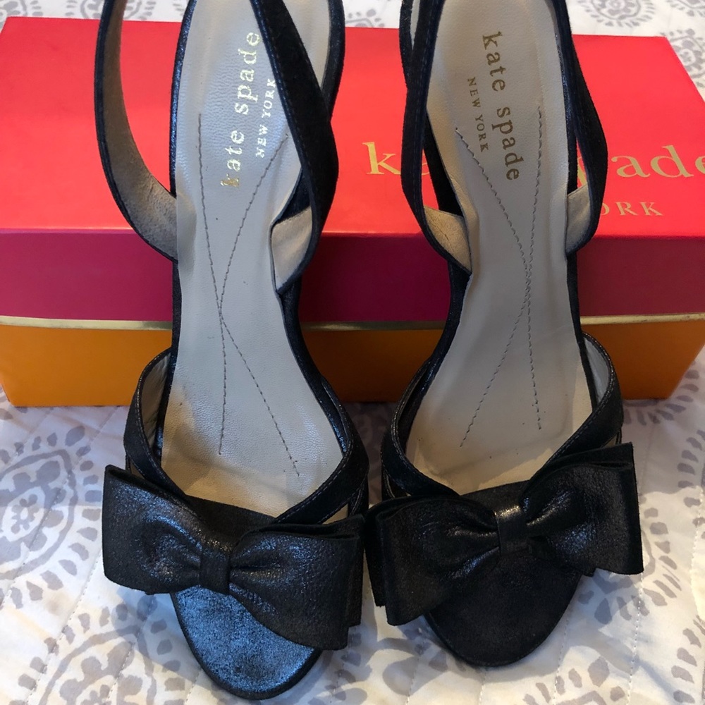 Kate Spade Bow detail heels